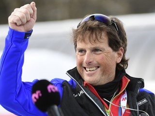 Tréner slovenskej lyžiarky Petry Vlhovej Mauro Pini. 