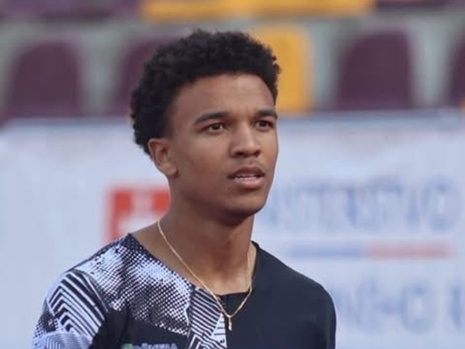 Slovenský bežec Richard Machata.