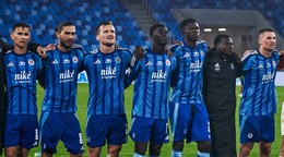 Futbalisti ŠK Slovan Bratislava.