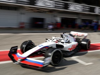 Nikita Mazepin, ruský jazdec tímu Haas v F1.