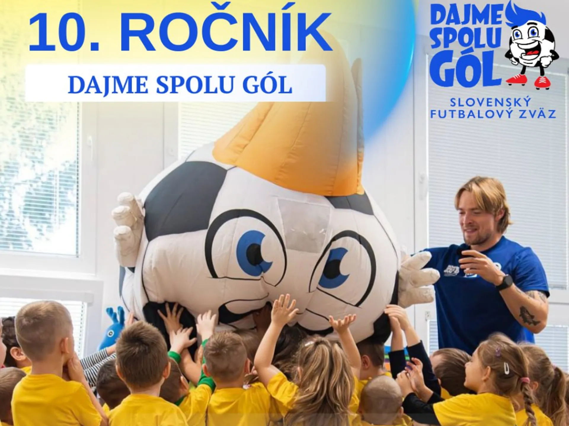 GRASSROOTS – Dajme spolu gól s jubilejným 10. ročníkom, školy sa už môžu prihlasovať