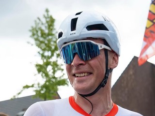 Slovenský cyklista Lukáš Kubiš.