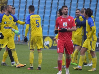 Futbalisti FC Košice - ilustračná fotografia.