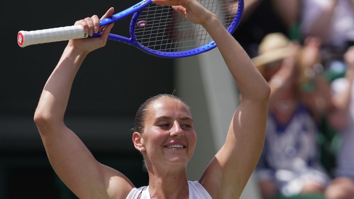 Ukrajinská tenistka Marta Kosťuková.