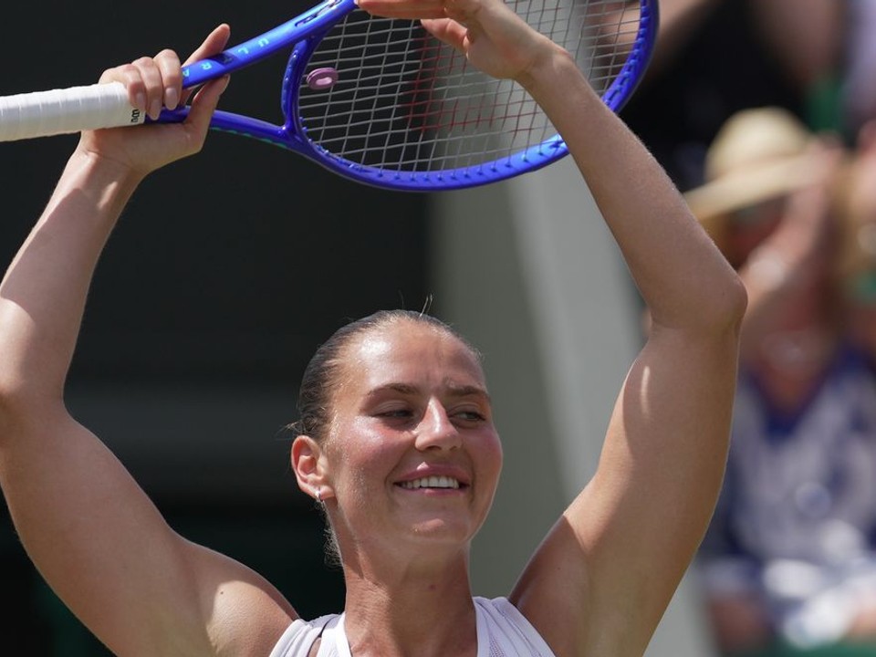 Ukrajinská tenistka Marta Kosťuková.