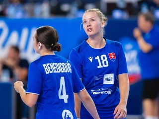 Slovenské hádzanárky do 17 rokov. 