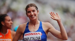 Slovenská atlétka Emma Zapletalová.