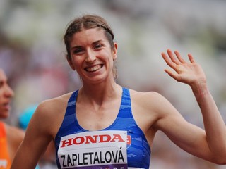 Slovenská atlétka Emma Zapletalová.