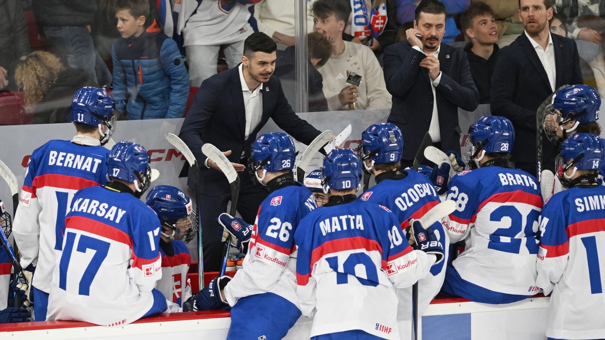 Slovenskí hokejisti do 18 rokov