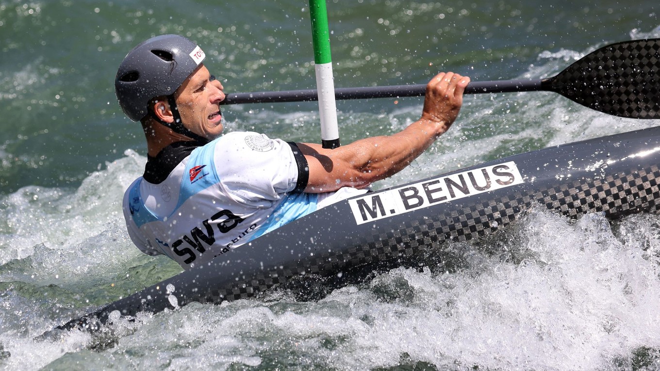 Slovenský reprezentant vo vodnom slalome Matej Beňuš.