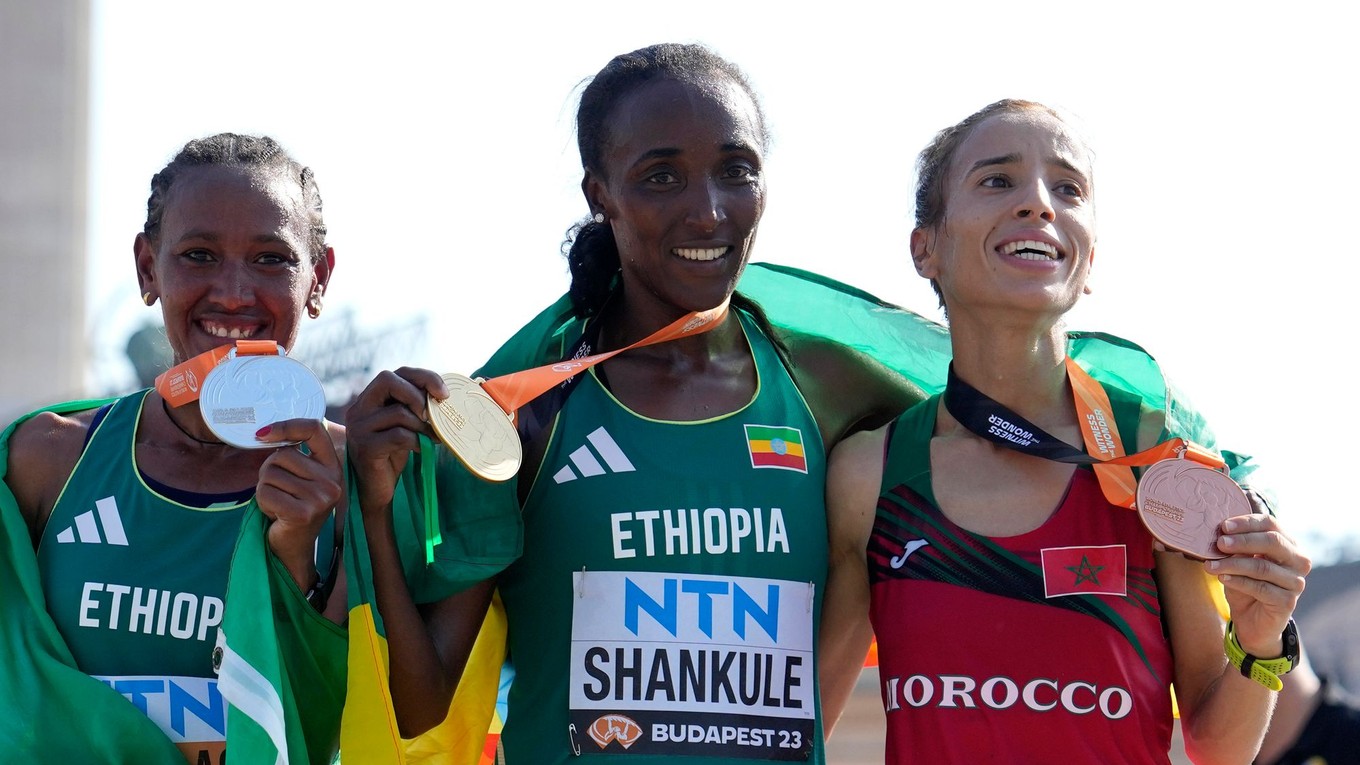 Etiópčanka Amane Beriso Shankuleová ovládla maratón na MS v atletike 2023.