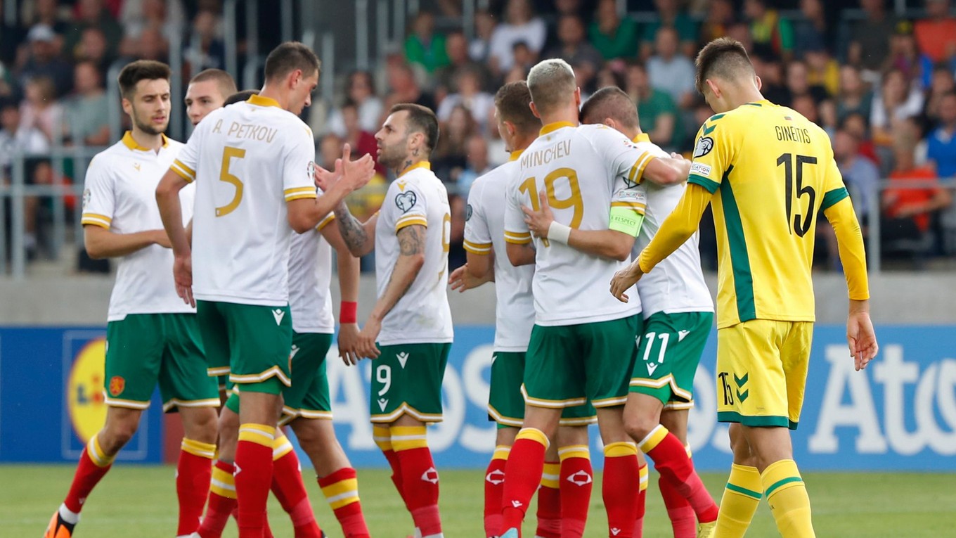 Futbalová reprezentácia Bulharska.