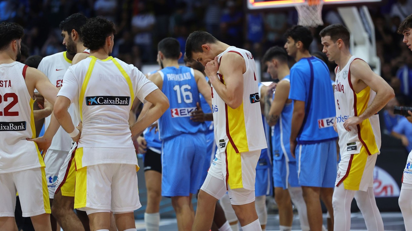 Basketbalisti Španielska.