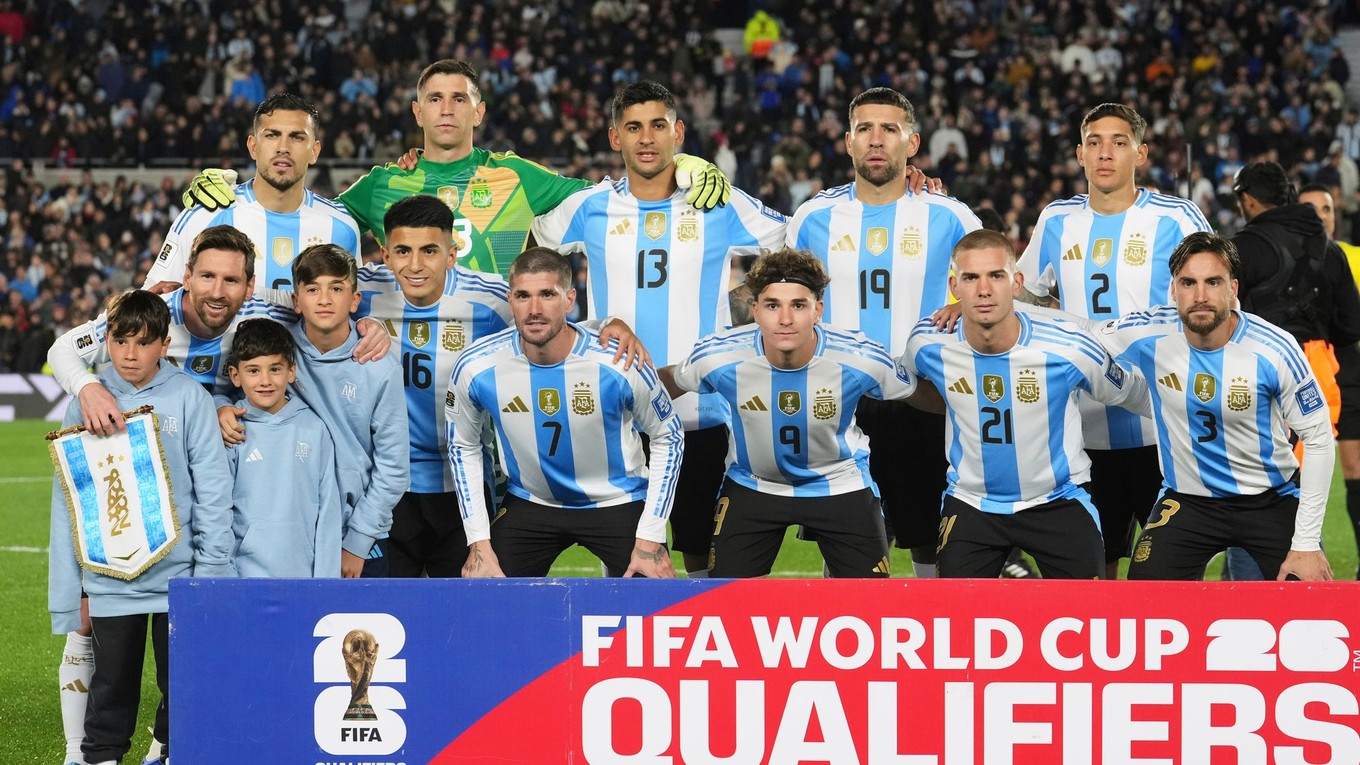 Futbalisti Argentíny.