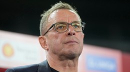Tréner rakúskej futbalovej reprezentácie Ralf Rangnick.
