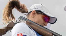 Na snímke slovenská strelkyňa Danka Barteková.