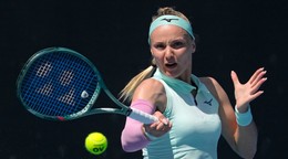 Rebecca Šramková v 1. kole Australian Open 2025.