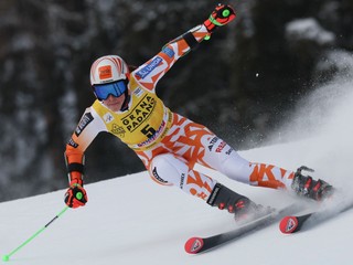 Slovenská lyžiarka Petra Vlhová v talianskom Kronplatzi. 