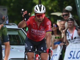 Peter Sagan v drese tímu Pierre Baguette.