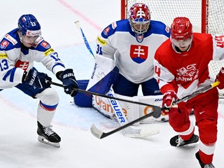 Slovenskí hokejisti v príprave na MS 2026. 