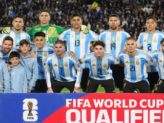 Futbalisti Argentíny.
