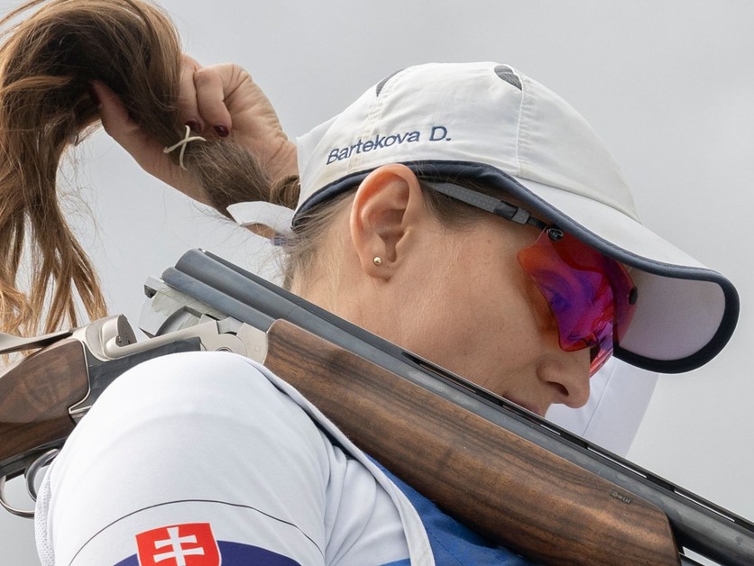 Na snímke slovenská strelkyňa Danka Barteková.