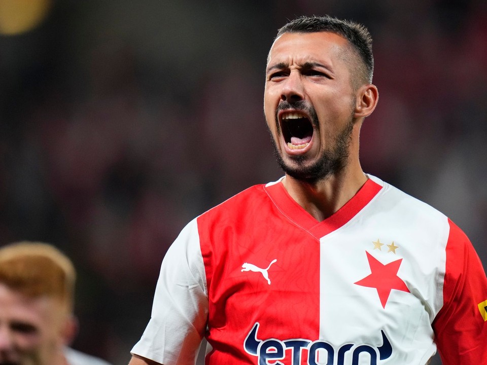 Slovenský futbalista Ivan Schranz. 