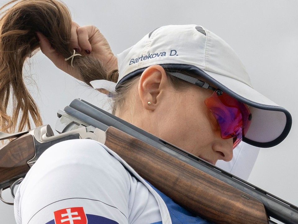Na snímke slovenská strelkyňa Danka Barteková.