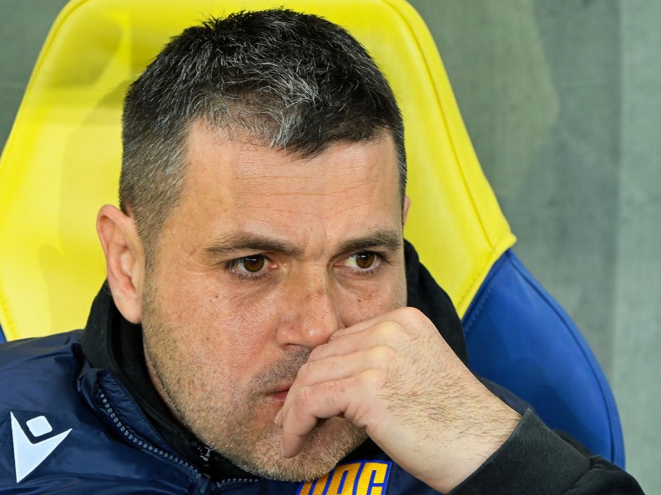 tréner DAC-u Branislav Fodrek