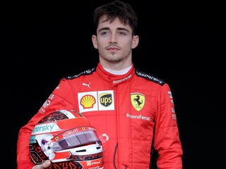 Charles Leclerc z Ferrari.