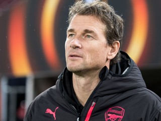 Jens Lehmann v roku 2017 ešte ako asistent trénera anglického Arsenal Londýn.