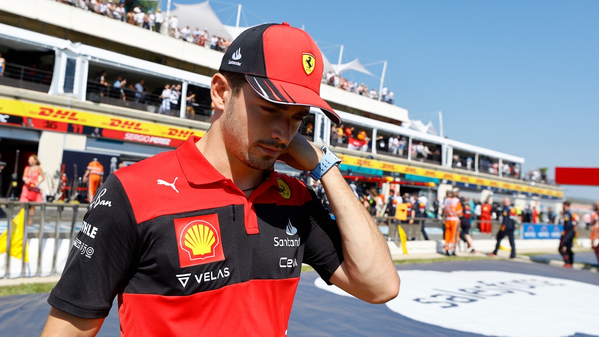 Charles Leclerc réagit à la chute du GP de France 2022