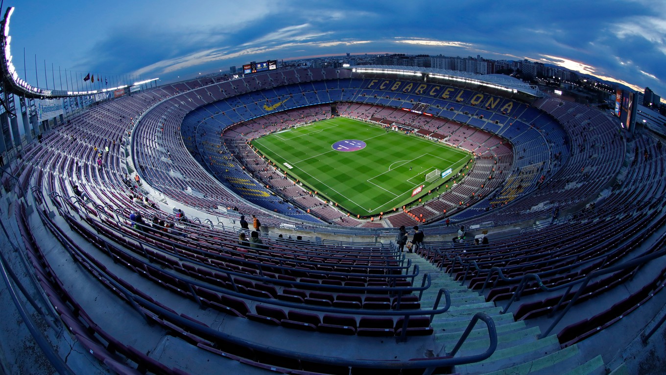 Štadión FC Barcelona Camp Nou - ilustračná fotografia.