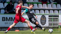 Momentka zo zápasu Malženice - Zvolen.