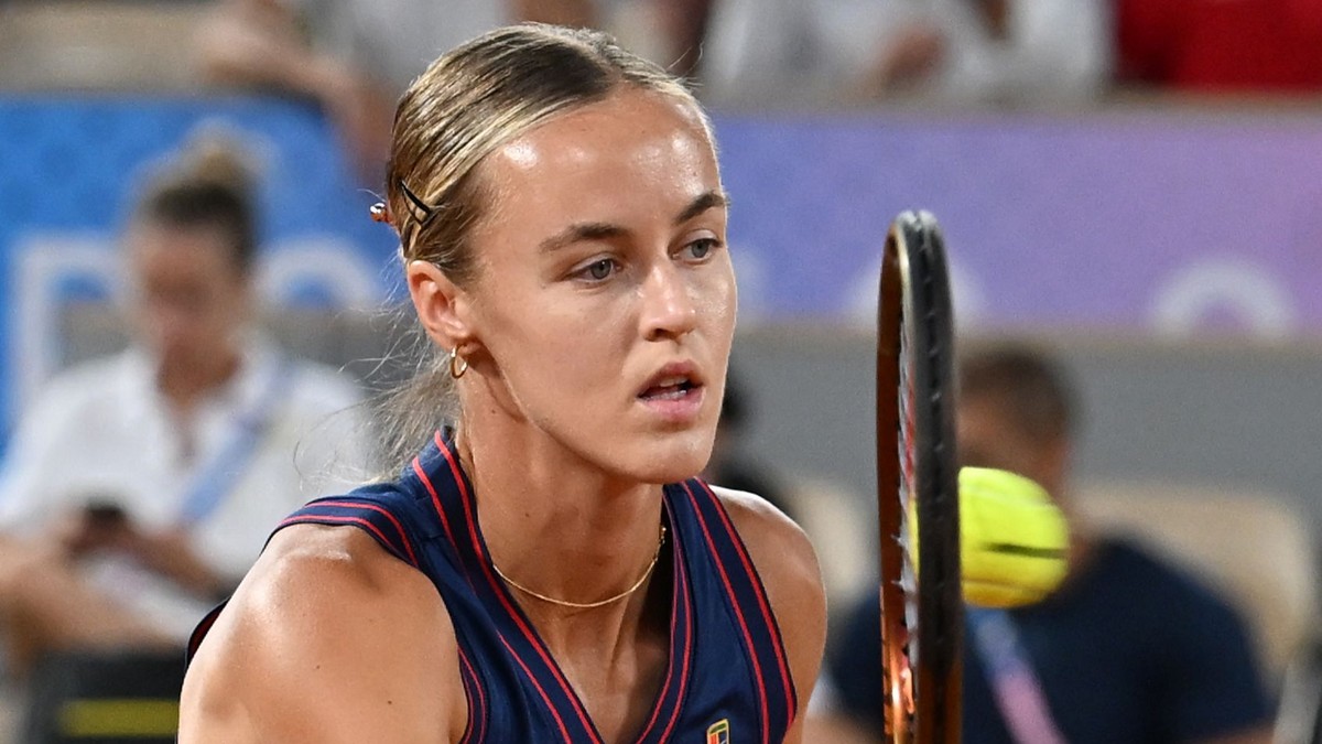 Slovenská tenistka Anna Karolína Schmiedlová v semifinále OH 2024