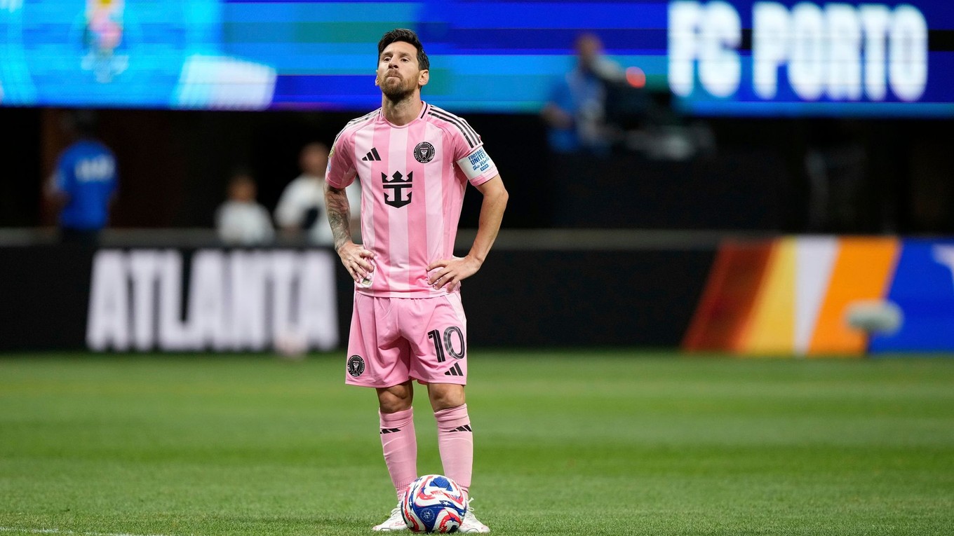 Lionel Messi v drese Inter Miami na MS klubov FIFA 2025.