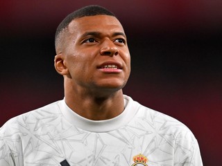 Francúzsky útočník Realu Madrid Kylian Mbappé.