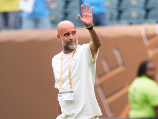 Tréner Manchestru City Pep Guardiola máva fanúšikom.