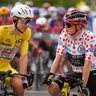Slovinský cyklista Tadej Pogačar (vľavo) a Dán Jonas Vingegaard počas Tour de France 2026.
