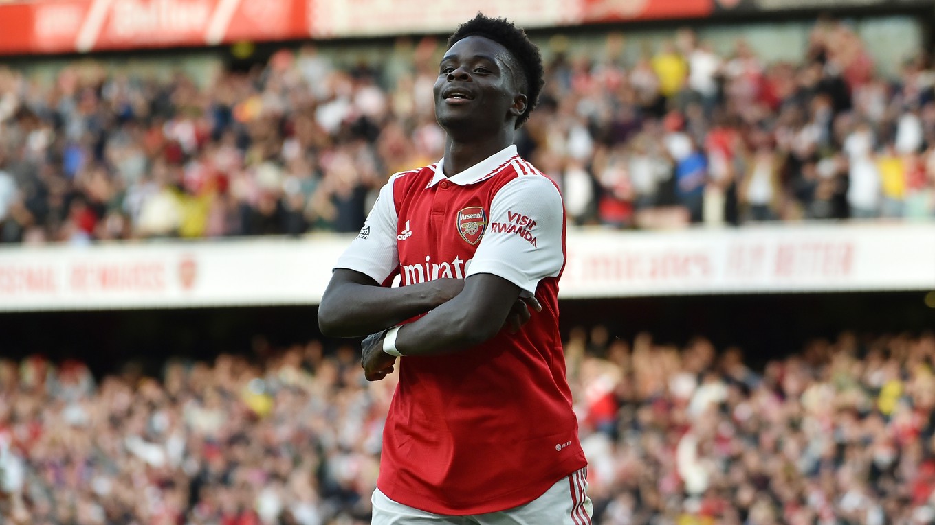 Bukayo Saka.