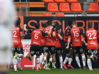 Futbalisti FC Lorient, ilustračná fotografia.