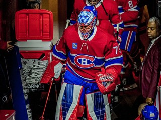 Jakub Dobeš nastupuje na zápas Montrealu. 