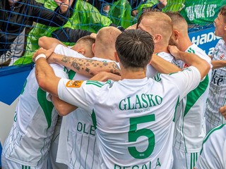 Radosť hráčov FC Tatran Prešov
