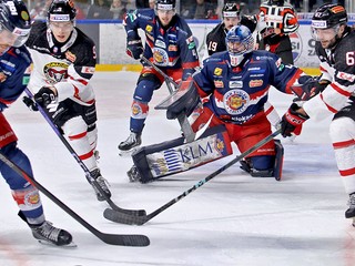 brankár Pavel Kantor v zápase Banská Bystrica - Zvolen