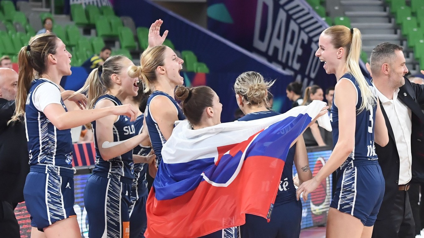 Basketbalistky Slovenska.