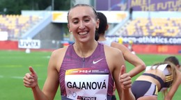 Gabriela Gajanová ovládla beh na 800 metrov počas 59. ročníka  atletického mítingu P-T-S. 
