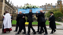 Pohreb Rickyho Hattona.