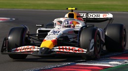 Liam Lawson počas Veľkej ceny Mexika 2025.