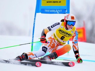 ONLINE: Petra Vlhová dnes ide obrovský slalom v Mont-Tremblant (2. kolo).