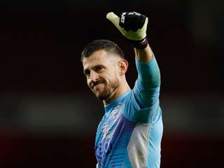 Martin Dúbravka po výhre Newcastle United nad Arsenal FC.